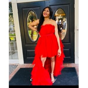 Custom made tulle dress